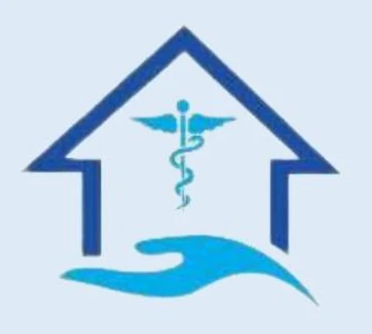 Healthcare client — original house and medical symbol
