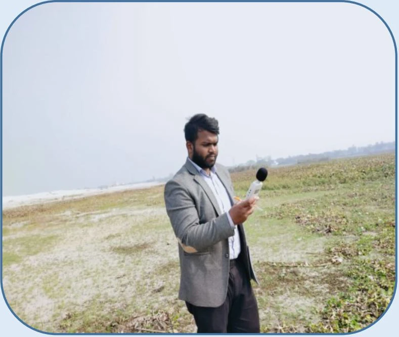 Site visit for preparation of an EIA report for a land development project, shown in the Enviro Concern catalogue