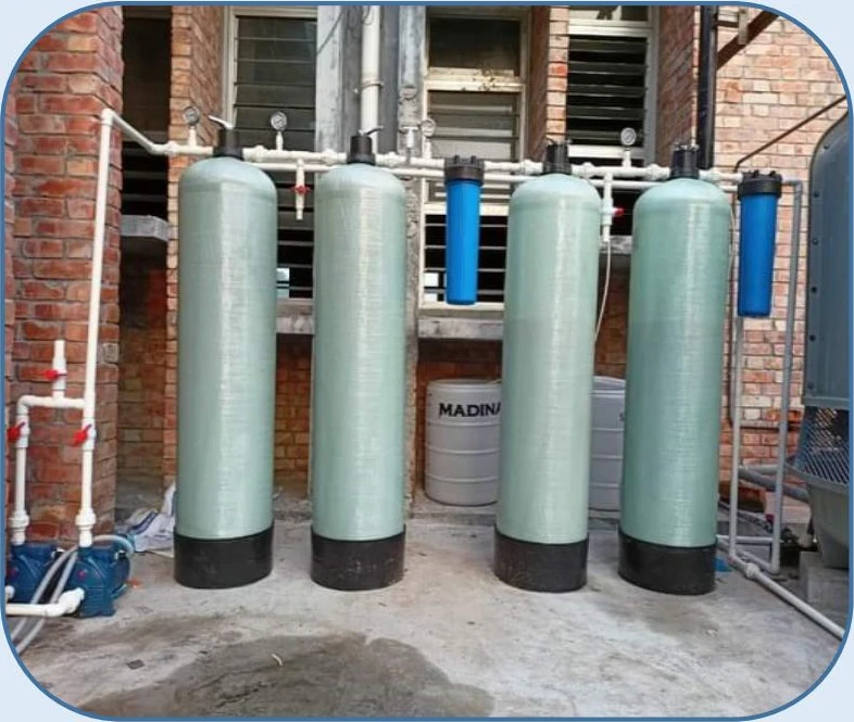 Water Treatment Plant installed for an industrial building, shown in the Enviro Concern catalogue
